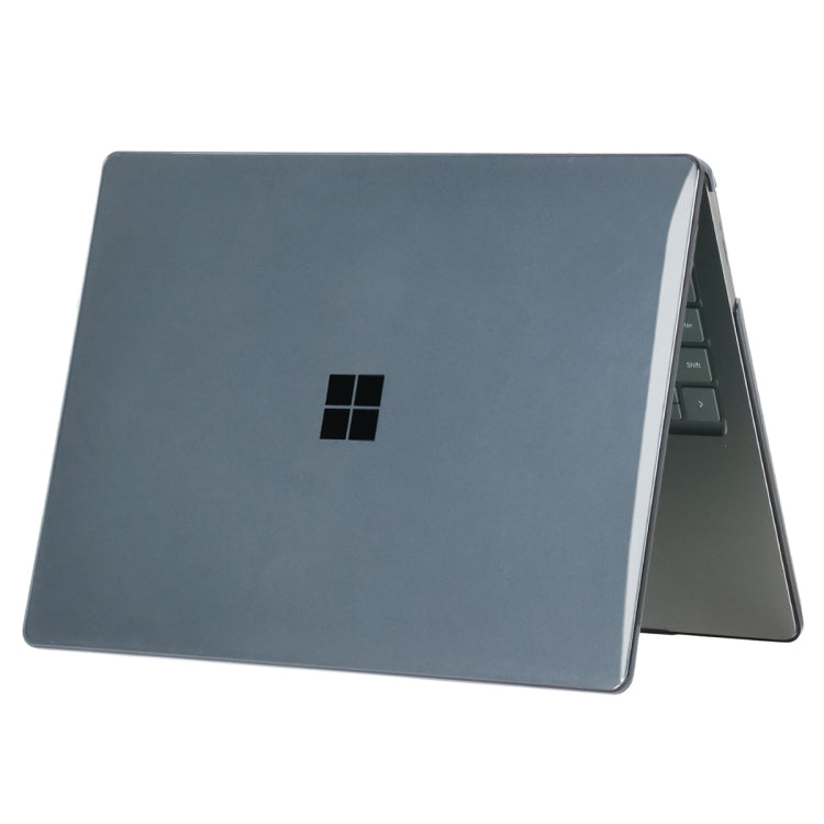 For Microsoft Surface Laptop Go 1/2 12.4 1943/2013 ENKAY Hat-Prince Shockproof Crystal Hard Case(Black)