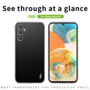 For Samsung Galaxy A14 5G MOFI Ming Series Ultra-thin TPU Phone Case