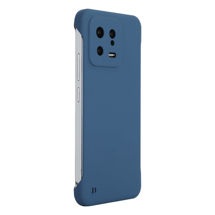 For Xiaomi 13 ENKAY Hat-Prince Matte Frameless Hard PC Phone Case(Dark Blue)