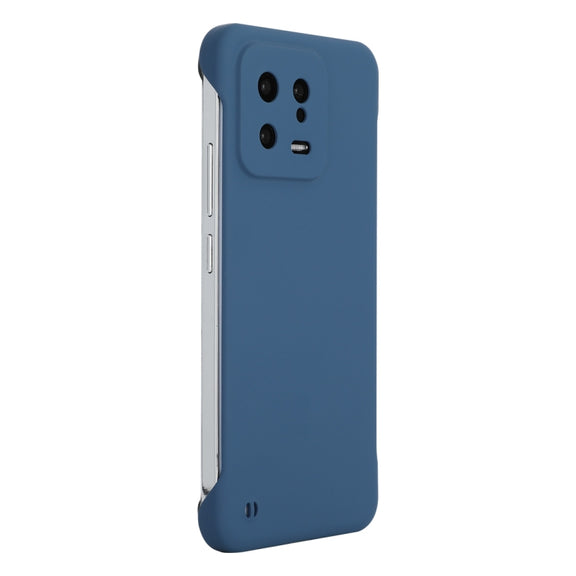For Xiaomi 13 ENKAY Hat-Prince Matte Frameless Hard PC Phone Case(Dark Blue)