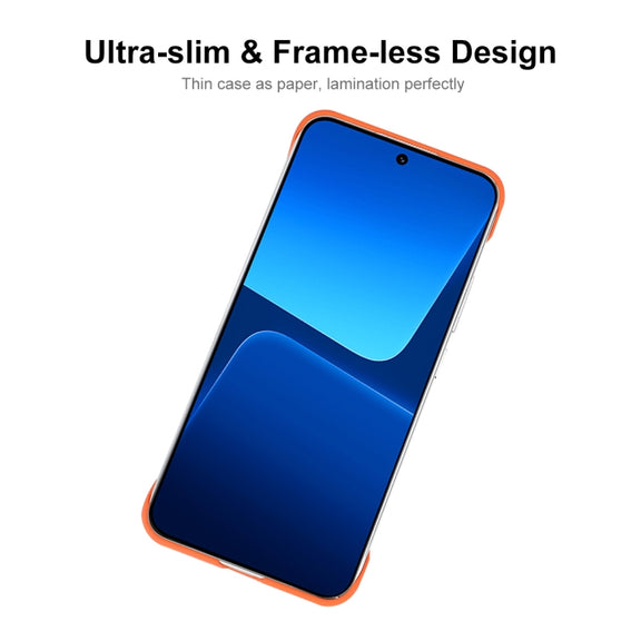 For Xiaomi 13 ENKAY Hat-Prince Matte Frameless Hard PC Phone Case(Black)