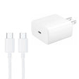 M135 45W USB-C / Type-C Port Fast Charger with 5A Type-C to Type-C Cable, US Plug(White) - USB Charger by PMC TechLife | Online Shopping South Africa | PMC TechLife | Buy Now Pay Later Mobicred