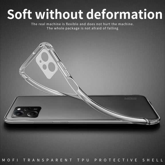 For Xiaomi Redmi Note 12 Pro Speed  MOFI Ming Series Ultra-thin TPU Phone Case(Transparent)