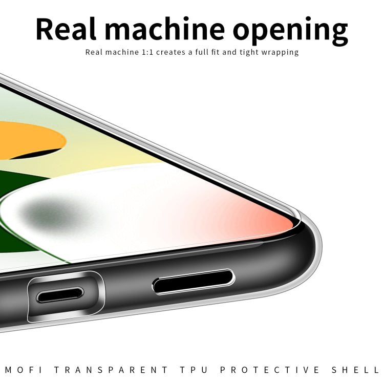 For Xiaomi Redmi Note 12 Pro Speed  MOFI Ming Series Ultra-thin TPU Phone Case(Transparent)