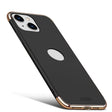 For iPhone 14 MOFI Yatun Series 3 in 1 Stitching PC Phone Case(Black) - iPhone 14 Cases by MOFI | Online Shopping South Africa | PMC TechLife