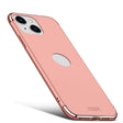For iPhone 14 MOFI Yatun Series 3 in 1 Stitching PC Phone Case(Rose gold) - iPhone 14 Cases by MOFI | Online Shopping South Africa | PMC TechLife