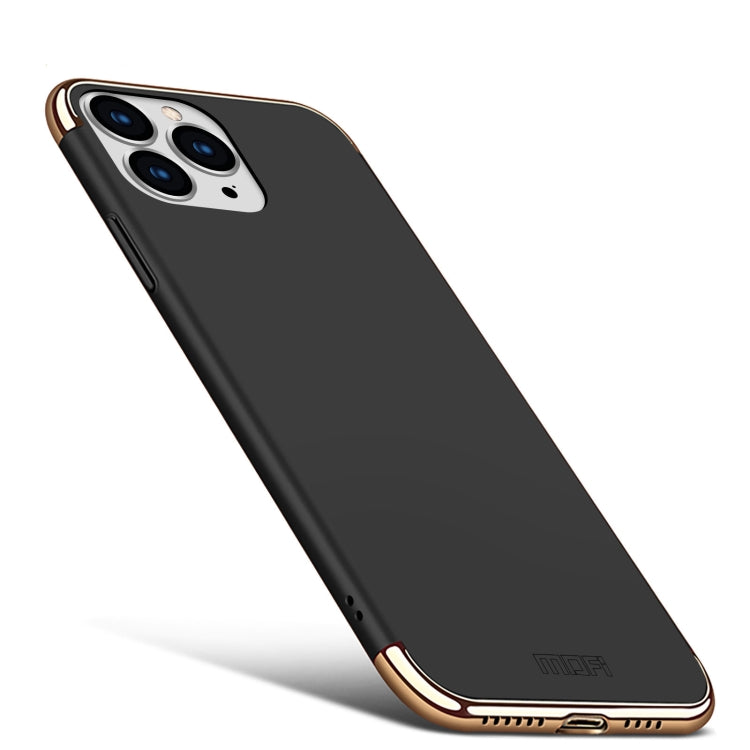 For iPhone 14 Pro MOFI Yatun Series 3 in 1 Stitching PC Phone Case(Black)
