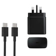 M135 45W USB-C / Type-C Port Fast Charger with 5A Type-C to Type-C Cable, UK Plug(Black) - USB Charger by PMC TechLife | Online Shopping South Africa | PMC TechLife | Buy Now Pay Later Mobicred