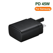 M135 45W USB-C / Type-C Port Fast Charger, UK Plug(Black)