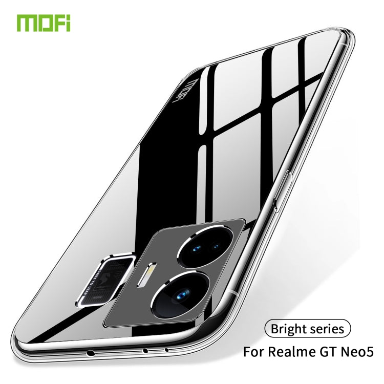 For Realme GT Neo5 MOFI Ming Series Ultra-thin TPU Phone Case(Transparent)