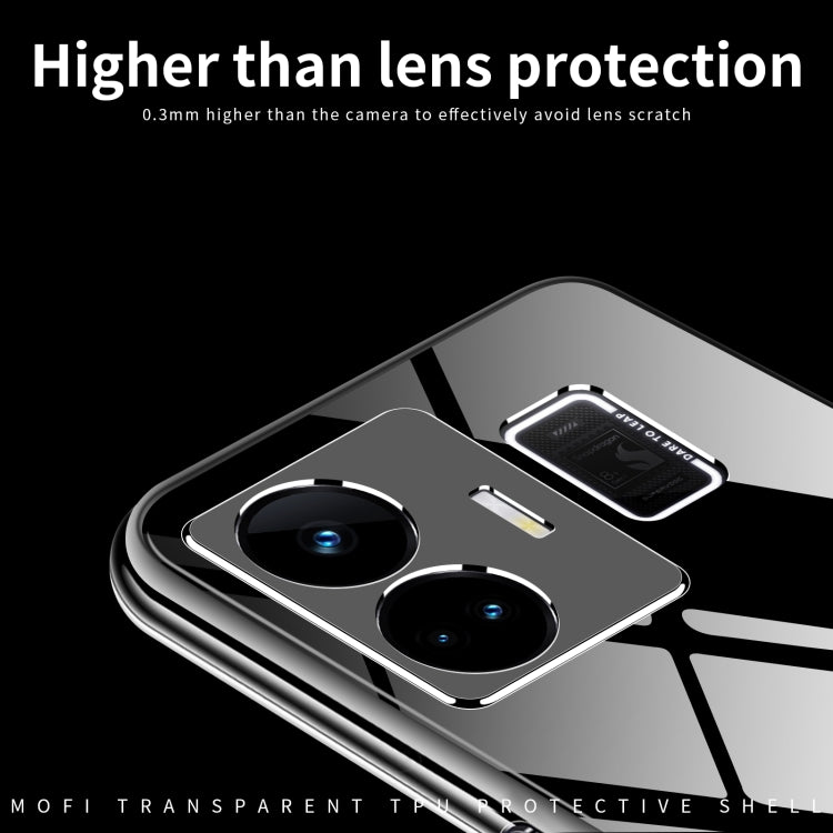 For Realme GT Neo5 MOFI Ming Series Ultra-thin TPU Phone Case(Transparent)