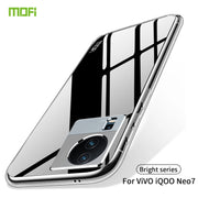 For vivo iQOO Neo7 MOFI Ming Series Ultra-thin TPU Phone Case(Transparent)