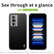 For Xiaomi Redmi K60 / K60 Pro MOFI Ming Series Ultra-thin TPU Phone Case(Transparent)