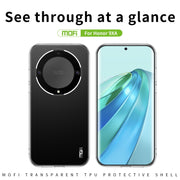 For Honor X9A MOFI Ming Series Ultra-thin TPU Phone Case(Transparent)