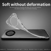 For Honor X9A MOFI Ming Series Ultra-thin TPU Phone Case(Transparent)