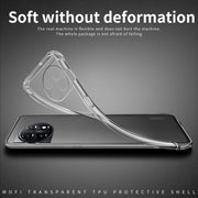 For OnePlus 11 MOFI Ming Series Ultra-thin TPU Phone Case(Transparent)
