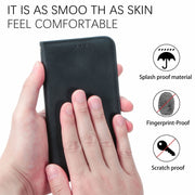 For Samsung Galaxy S25 Ultra 5G Retro Skin Feel Magnetic Leather Phone Case(Blue)