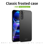 For Samsung Galaxy A35 5G MOFI Frosted PC Ultra-thin Hard Phone Case(Black)