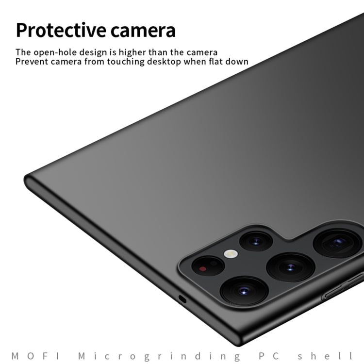 For Samsung Galaxy S25 Ultra 5G MOFI Frosted PC Ultra-thin Hard Phone Case(Blue)