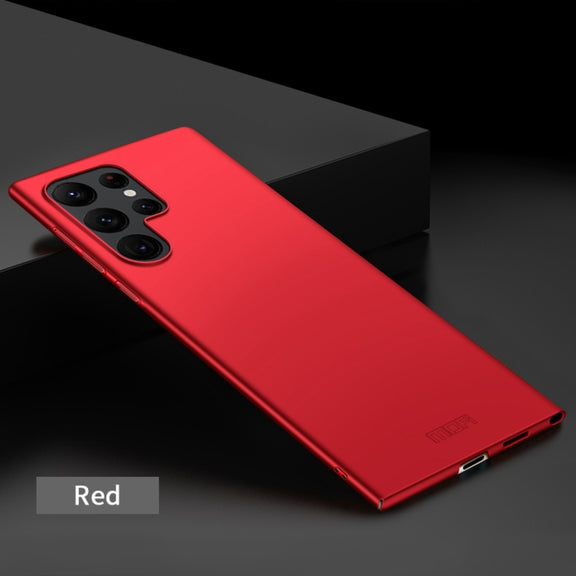 For Samsung Galaxy S25 Ultra 5G MOFI Frosted PC Ultra-thin Hard Phone Case(Red)