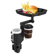 A01 Universal Adjustable Car Tray Portable Cup Holder Meal Tray Expanded Car Cup Holder - Car Drink Holders by PMC TechLife | Online Shopping South Africa | PMC TechLife | Buy Now Pay Later Mobicred