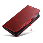 For Samsung Galaxy S24 5G Suteni Calf Texture Horizontal Flip Leather Phone Case(Red)