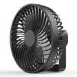 Multifunctional LED Rechargeable Outdoor Portable Tent Camping Fan(Black) - Electric Fans by PMC TechLife | Online Shopping South Africa | PMC TechLife | Buy Now Pay Later Mobicred
