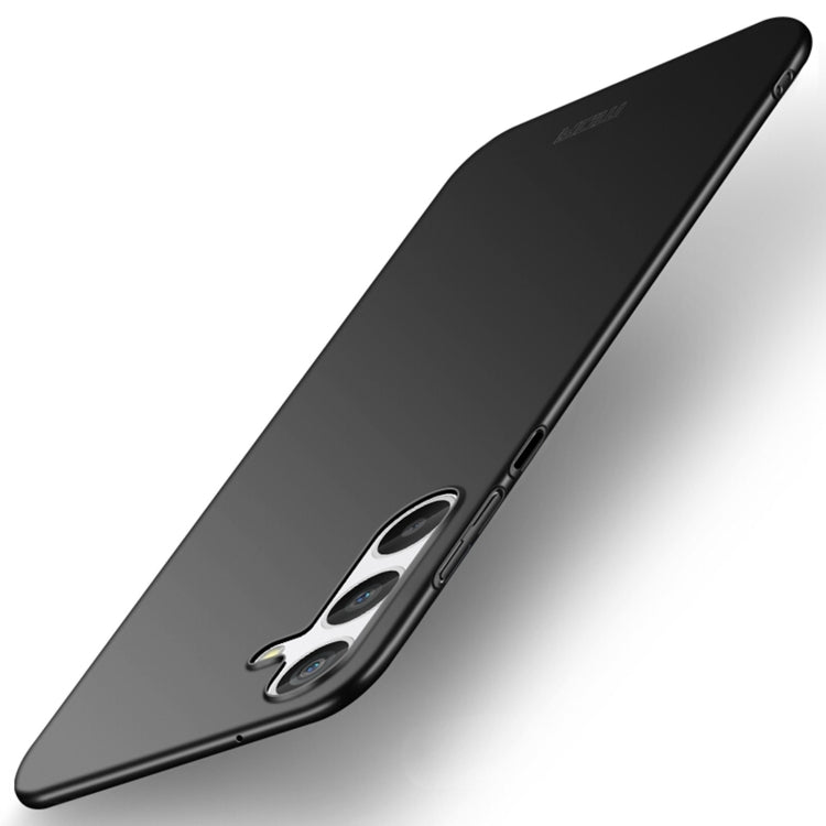 For Samsung Galaxy A14 4G / 5G MOFI Frosted PC Ultra-thin Hard Case(Black)