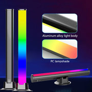 SAL043 2pcs Wifi RGB Rhythm Voice Music Desktop Atmosphere LED Table Lamp