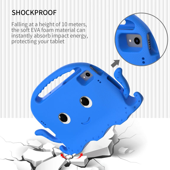 For Huawei MatePad 10.4 Octopus Style EVA PC Tablet Case(Blue)