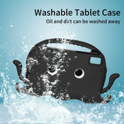 For Lenovo M10 Plus TB-X606 10.3 Octopus Style EVA PC Tablet Case(Black)