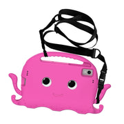 For Lenovo M10 Plus TB-X606 10.3 Octopus Style EVA PC Tablet Case(Rose Red)
