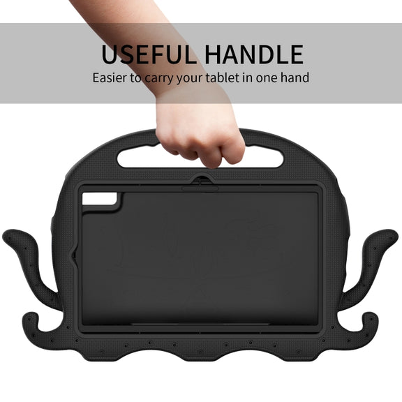 For Lenovo K10 TB-X6C6F 10.3 Octopus Style EVA PC Tablet Case(Black)