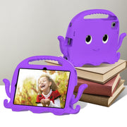 For Lenovo K10 TB-X6C6F 10.3 Octopus Style EVA PC Tablet Case(Purple)