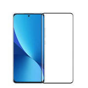 For Honor Magic5 MOFI 9H 3D Explosion Proof Thermal Bending Full Screen Covered With Tempered Glass Film(Black)