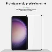For Samsung Galaxy S24 5G MOFI 9H 3D Explosion-proof Curved Screen Tempered Glass Film(Black)