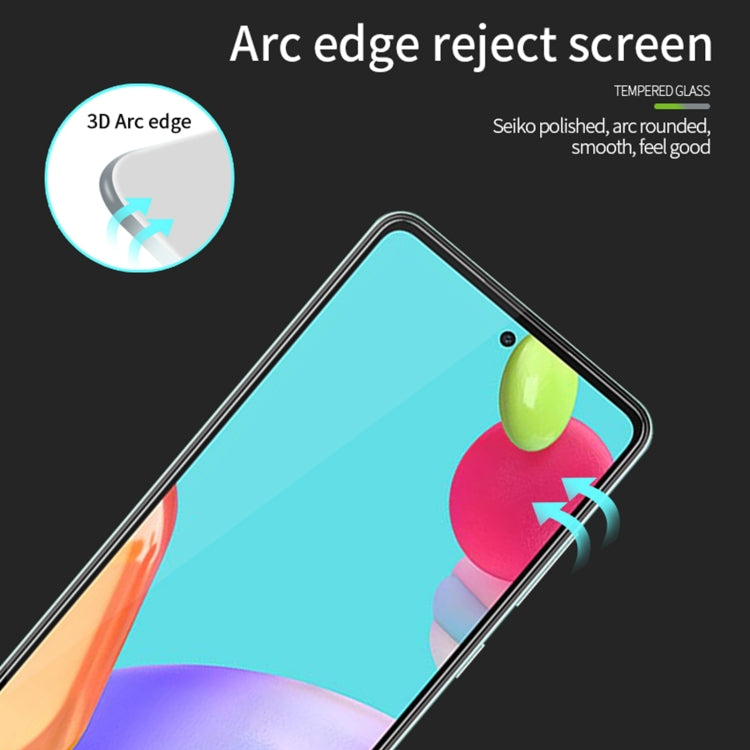 For Samsung Galaxy S24 FE 5G MOFI 9H 3D Explosion-proof Curved Screen Tempered Glass Film(Black)