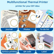 C20 Portable Multifunction Mini Printer Support OCR Text Scanning