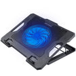S100 One Fan Adjustable Height Dual USB Ports Laptop Cooling Pad - Cooling Pads by PMC TechLife | Online Shopping South Africa | PMC TechLife | Buy Now Pay Later Mobicred
