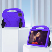 For  Lenovo Tab M11 /Xiaoxin Pad 11 2024 Thumb Bracket EVA Shockproof Tablet Case(Purple)