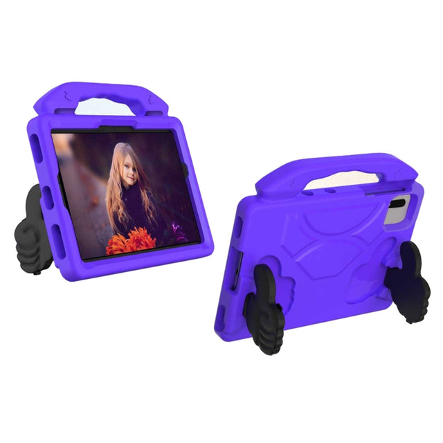 For  Lenovo Tab M11 /Xiaoxin Pad 11 2024 Thumb Bracket EVA Shockproof Tablet Case(Purple)