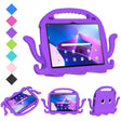 For Lenovo Tab M10 3rd Gen 10.1 TB-328 Octopus Style EVA Hybrid PC Shockproof Tablet Case with Strap(Purple) - Lenovo by PMC TechLife | Online Shopping South Africa | PMC TechLife | Buy Now Pay Later Mobicred