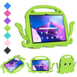 For Lenovo Tab M10 3rd Gen 10.1 TB-328 Octopus Style EVA Hybrid PC Shockproof Tablet Case with Strap(Grass Green) - Lenovo by PMC TechLife | Online Shopping South Africa | PMC TechLife | Buy Now Pay Later Mobicred