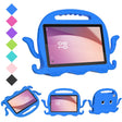 For Lenovo Tab M9 2023 Octopus Style EVA Hybrid PC Shockproof Tablet Case with Strap(Blue) - Lenovo by PMC TechLife | Online Shopping South Africa | PMC TechLife | Buy Now Pay Later Mobicred