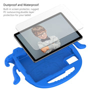 For Lenovo Tab M11 /Xiaoxin Pad 11 2024 Octopus Style EVA Hybrid PC Shockproof Tablet Case with Strap(Blue)