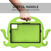 For Lenovo Tab M11 /Xiaoxin Pad 11 2024 Octopus Style EVA Hybrid PC Shockproof Tablet Case with Strap(Grass Green)
