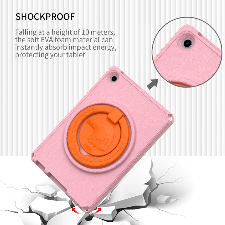 For Lenovo Tab M10 3rd Gen 10.1 TB-328 EVA Hard PC Shockproof Tablet Case(Pink)