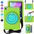 For Lenovo Tab M10 3rd Gen 10.1 TB-328 EVA Hard PC Shockproof Tablet Case(Grass Green) - free shipping - PMC TechLife - Order now!