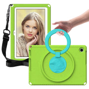 For Lenovo Tab M10 3rd Gen 10.1 TB-328 EVA Hard PC Shockproof Tablet Case(Grass Green)
