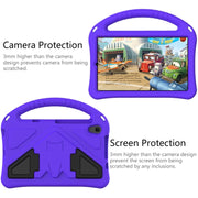 For TCL Tab 8 le 2023 /Tab 8  2022 EVA Shockproof Tablet Case with Holder(Purple)